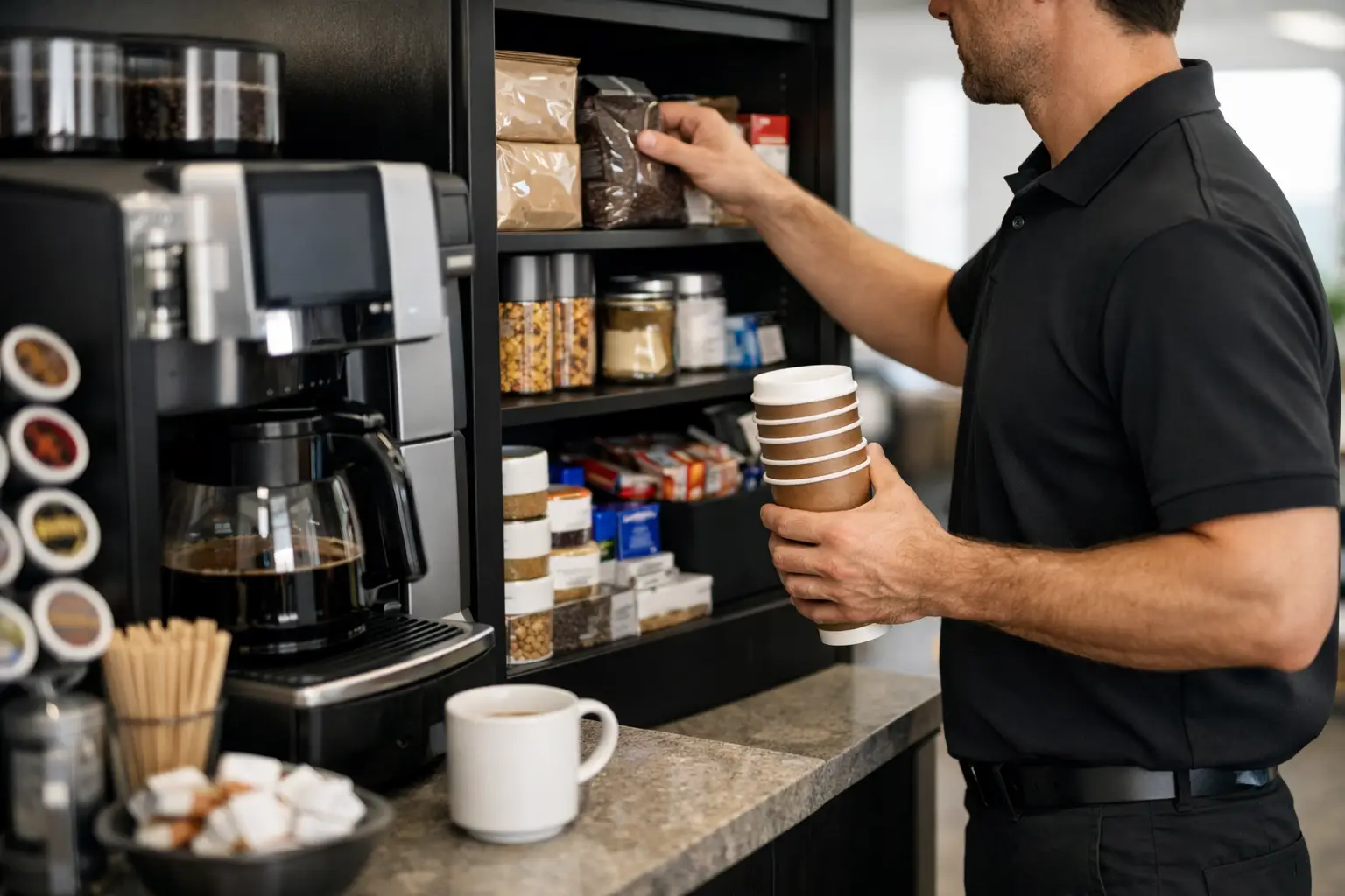Office Coffee Restocking Service That Works