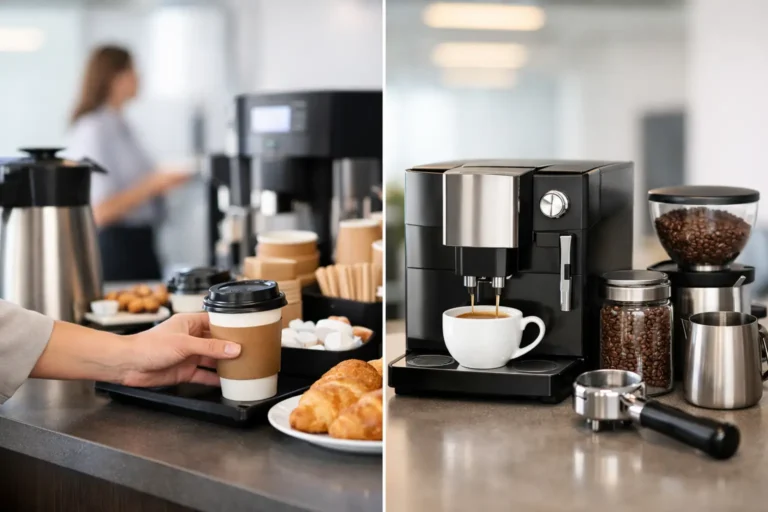 Coffee Service vs Buying Equipment at Work
