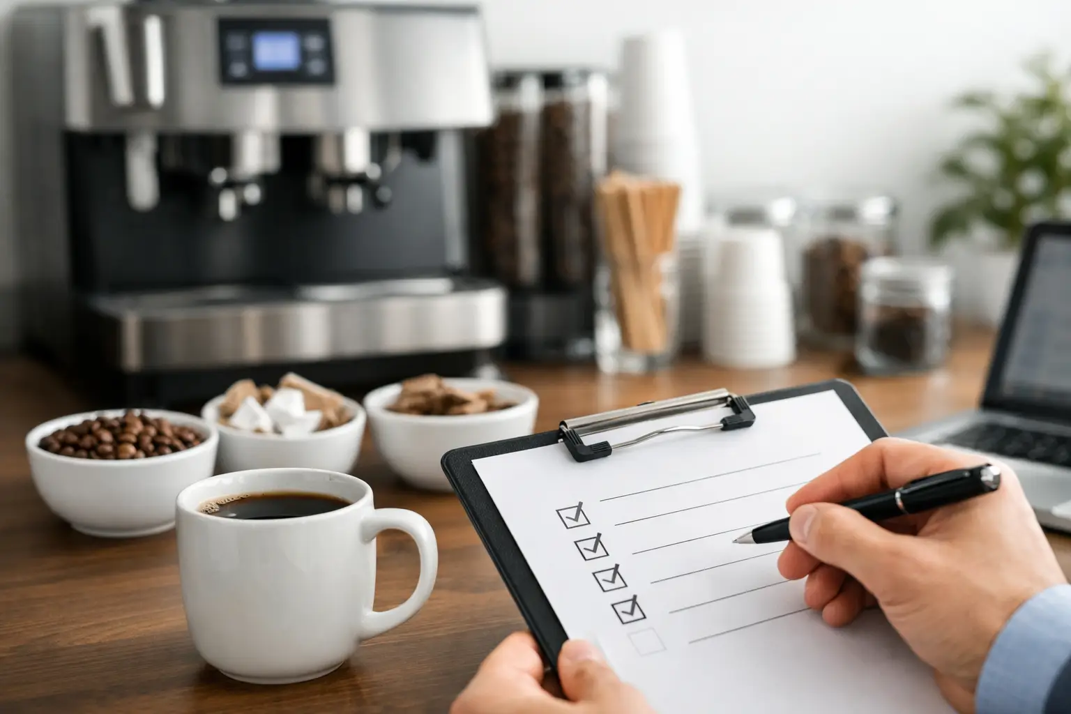 Office Coffee Supplier Review Checklist