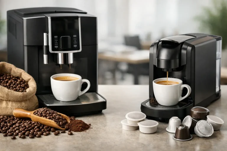 Bean to Cup Versus Pods for Office Coffee