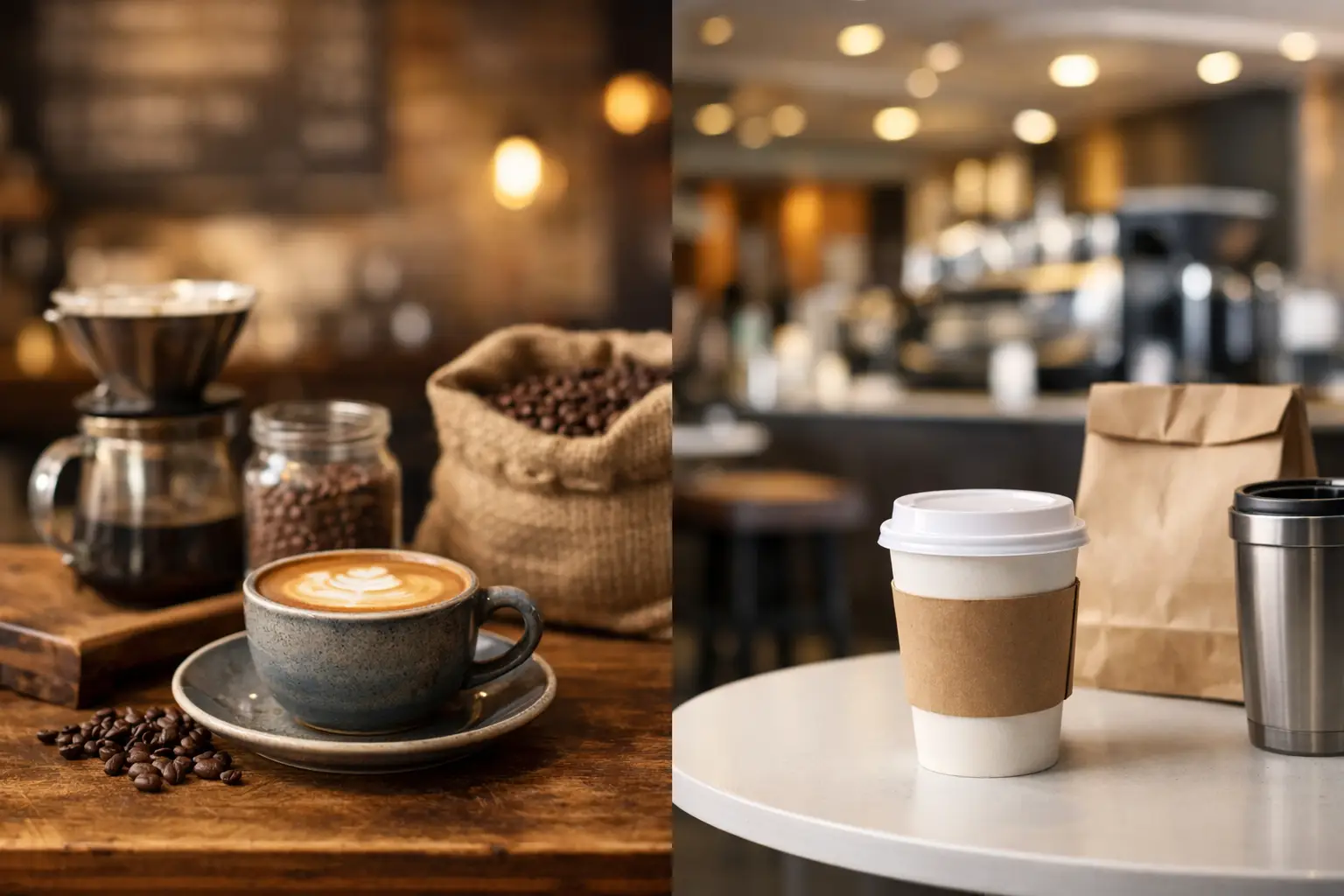Local Coffee Provider vs National: What Fits?