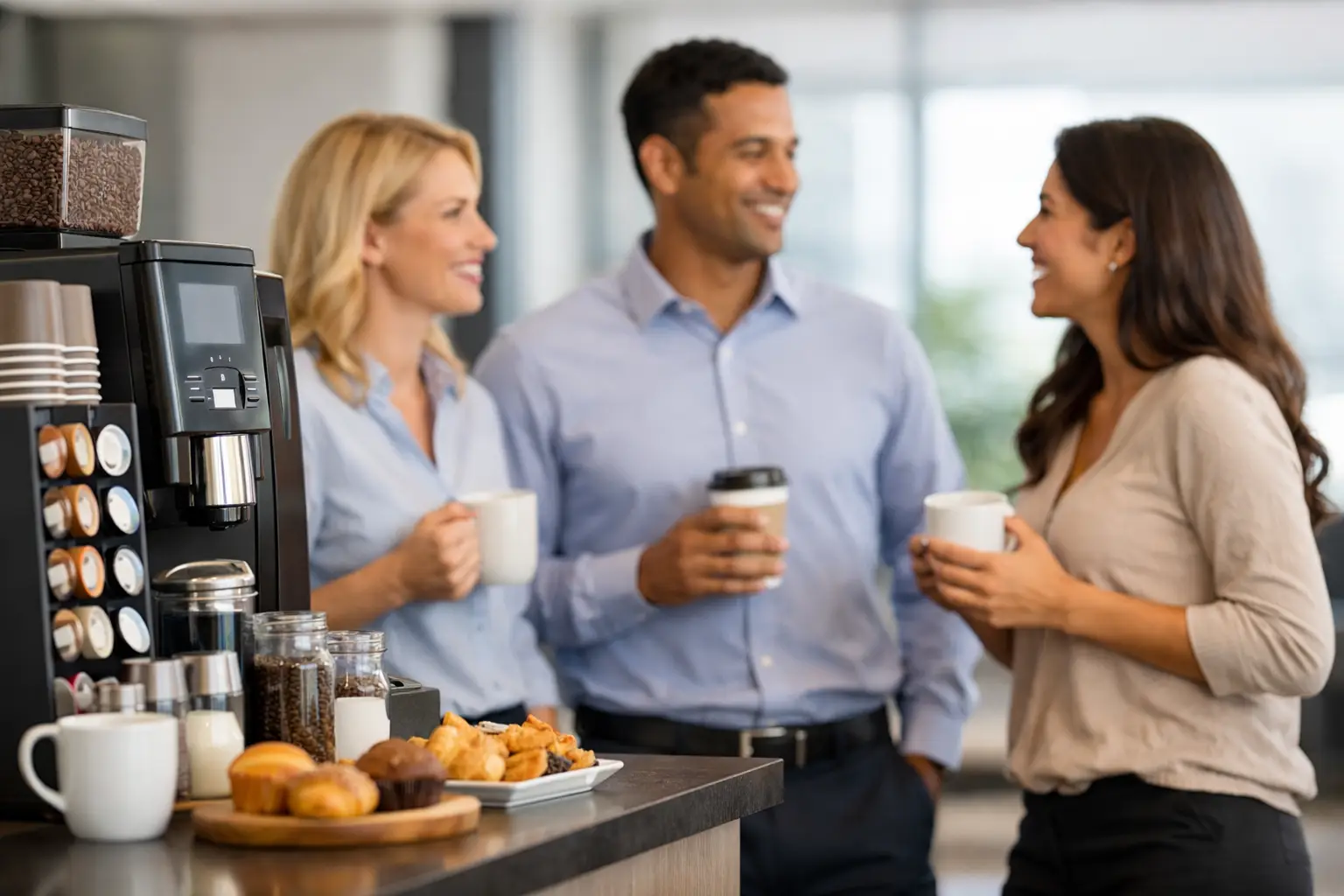 Office Coffee Service Employee Retention Example