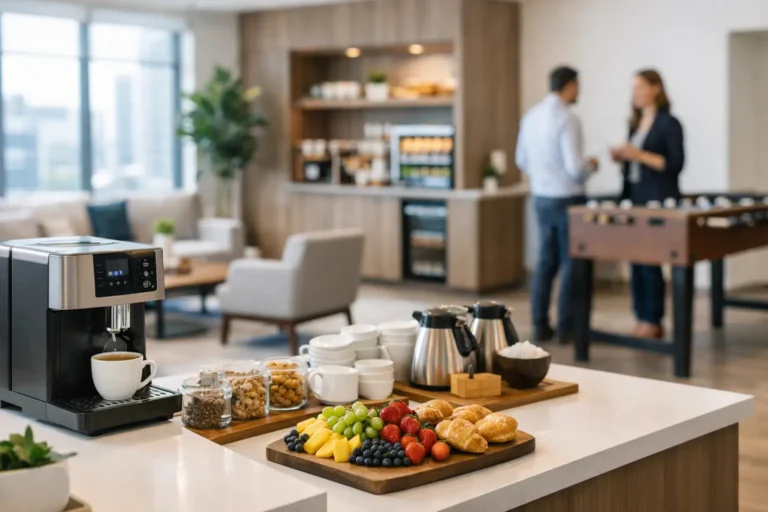 Office Hospitality Amenities Ideas That Impress